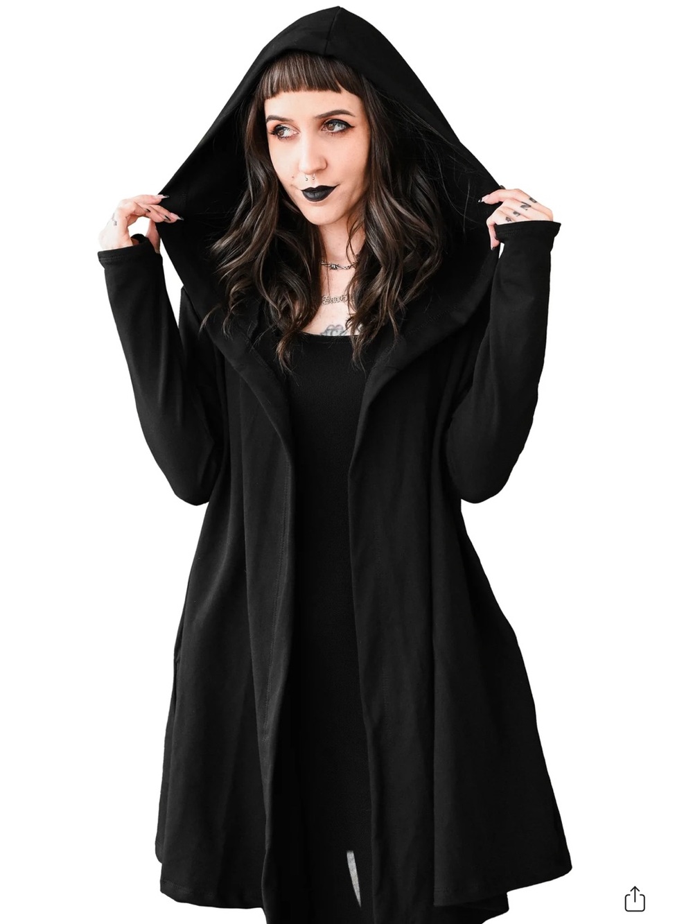Foxblood Black Fleece Reserve 2.0 Long Sleeve Cardigan Hoodie Sweatshirt Sweater